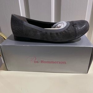 Black flats size 10